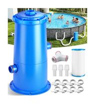 Bomba para Piscina DeeprClean 1000 GPH com Filtro de Cartucho ETL GFCI Bomba para Piscina DeeprClean 1000 GPH com Filtro de Cartucho ETL GFCI