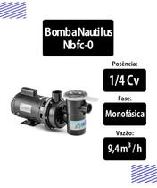 Bomba para piscinas 1/4 CV Monofásica (NBFC0) - Nautilus