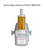 Bomba para poço submersa saída 3/4 polegadas tb 800 220v