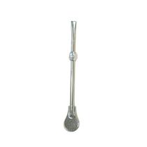 Bomba para Tereré Capellani em Inox Lisa com Anel Clássico Bojo Fixo Bomba para Tereré Capellani em Inox Lisa com Anel Clássico Bojo Fixo