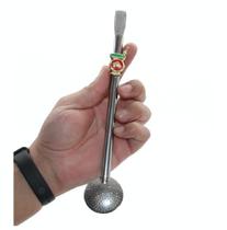 Bomba Para Terere Chimarrao Gaucho Erva Mate 100% Aço Inox