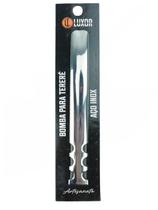 Bomba para Tereré V6 Larga 5/8 - Inox Polida