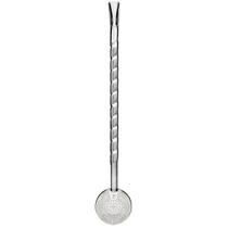 Bomba para Tomar Chimarrão Mate Inox Mil Furos 24cm Bortonaggio Chima Bojo Rosca Escovinha Bomba para Tomar Chimarrão Mate Inox Mil Furos 24cm Bortonaggio Chima Bojo Rosca Escovinha