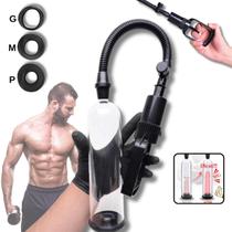 Bomba Peniana Manual A Vácuo Desenvolvedor com Anel Peniano Strong Man Gatilho Sexy Import Sex Shop Extensor Masculino