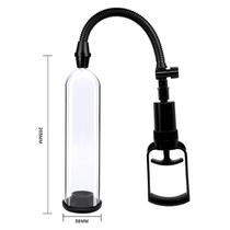 Bomba Peniana Manual Extra Forte com Manopla mais 3 Anéis Aumento e Prazer Sex Shop