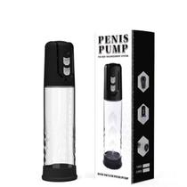 Bomba Peniano Automática Recarregável Vibrador Penis Sucção Aumento Pau - MagicKiss