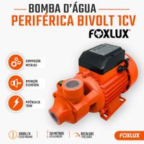 Bomba Periférica Foxlux Água 1cv 750w Bivolt Automático
