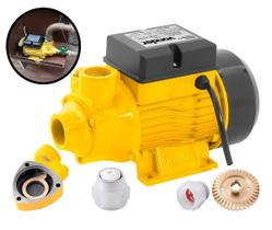 Bomba Periférica Motobomba 1/2 Cv Sucção, Poço, Vonder Amarelo 127/220v 60 Hz Monofásica