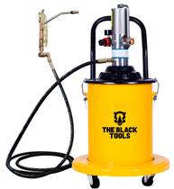 Bomba Pneumática Propulsora Para Graxa Profissional Tambor 20kg The Black Tools Bomba Pneumática Propulsora Para Graxa Profissional Tambor 20kg The Black Tools
