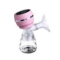 Bomba Portátil de Leite Automática 180ml Mamadeira - Rosa