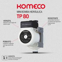 Bomba pressurizadora 120/248 watts 1800 a 3100L/H komeco