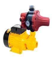 Bomba Pressurizadora de Água 1/2cv 110/220V com manometro