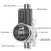 Bomba Pressurizadora de Água 24V 3.5A 30L - Modelo MXB-1016