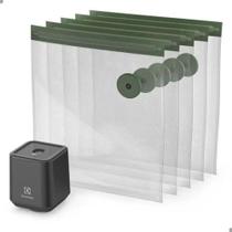 Bomba Seladora A Vácuo Portátil Electrolux 5 Sacos Hermético Bomba Seladora A Vácuo Portátil Electrolux 5 Sacos Hermético