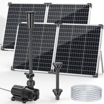 Bomba Solar para Fonte de Água POPOSOAP P1200 120W 1600 GPH Bomba Solar para Fonte de Água POPOSOAP P1200 120W 1600 GPH