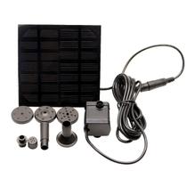 Bomba Solar para Fonte Hovico 7V 1,4W Kit para Lagoa Externa Bomba Solar para Fonte Hovico 7V 1,4W Kit para Lagoa Externa