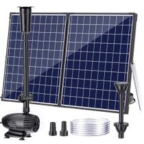 Bomba Solar para Fonte POPOSOAP 55W 580 GPH com Vazão Ajustável Bomba Solar para Fonte POPOSOAP 55W 580 GPH com Vazão Ajustável