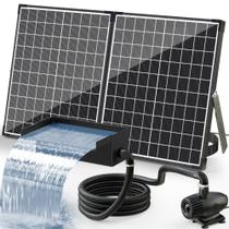Bomba Solar para Fuente POPOSOAP P5552 con Caja para Cascada de Estanque