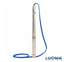 Bomba submersa 4sg-qjd3-09 1.0hp 220v monofasica 2 fios lukma