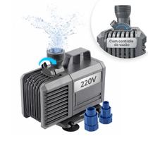 Bomba Submersa 5500LH 5m para Lago Aquário Fonte Cascata Chafariz Água Doce Salgada 220V