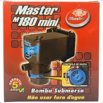Bomba submersa aquário Maser Mini M 180 L/H 127V