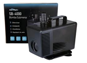 Bomba Submersa Aquatank Sb-4000 4000 L/h 110v - Controle De Vazão Bomba Submersa Aquatank Sb-4000 4000 L/h 110v - Controle De Vazão