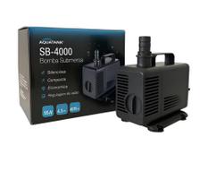 Bomba Submersa Aquatank Sb-4000 4000 L/h - Controle De Vazão