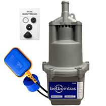 Bomba Submersa Betbombas 900 Poço Cisterna Com Boia Nível Margirius e Kit Manutenção 127v