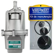 Bomba Submersa De Poço Sapo + KIT DE MANUTENÇÃO Vibra Vert 800 125V
