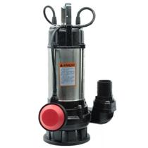 Bomba submersa drena fossa aço inox 1hp 750w 127v - worker