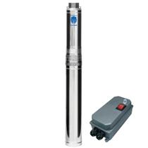 Bomba submersa leao 4r3pa-07 0,5cv monofasica 230v com control box Bomba submersa leao 4r3pa-07 0,5cv monofasica 230v com control box