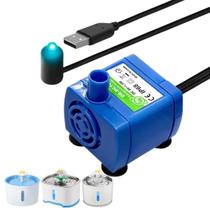 Bomba Submersa Para Bebedouro Fonte De Água Automático Pet