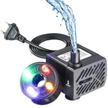 Bomba Submersa Para Fontes E Aquários Lorben Luz Led Bivolt