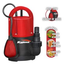 Bomba Submersa QWL105 220V Vazão De 116L/min Potência 1/2HP Sólidos Até 5mm Ideal Para Cisternas