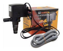 Bomba Submersa Sunsun Jp-025 1600 L/hr 2 Saídas Aquário