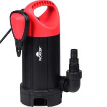Bomba Submersível 750w Preto E Vermelho Bomba Submersível 750w Preto E Vermelho