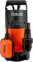 Bomba Submersível Foxlux 1CV 750W Água Limpa e Suja 13000Lh com Boia Automática IP68 para Drenagem Esgotamento Cisternas e Reservatórios Bomba Submersível Foxlux 1CV 750W Água Limpa e Suja 13000Lh com Boia Automática IP68 para Drenagem Esgotamento Cisternas e Reservatórios
