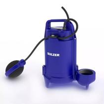 Bomba submersivel sulzer abs uni 100 m 0,33cv monofasica 220v com chave boia