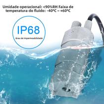 Bomba Submersível Super Silenciosa Com Motor Sem Escovas 12V 1000L/H Máquina De Perfuração De Água