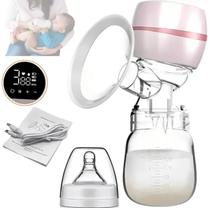 Bomba Tira Leite Elétrica Armazenamento De Leite Materno Display Led Mamadeira Premiun