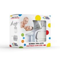 Bomba Tira Leite Elétrica Pais e Filhos com USB Bivolt - 180ml