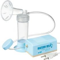 Bomba tira leite elétrico 220 V - Azul - Matern Milk