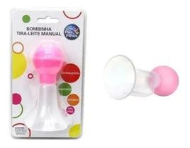 Bomba Tira Leite Manual Pais E Filhos Cor Rosa