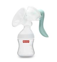 Bomba Tira Leite Materno Manual Branco e Verde 130ml Fisher Price - BB321 Bomba Tira Leite Materno Manual Branco e Verde 130ml Fisher Price - BB321