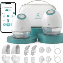Bomba Tira-Leite NANOBÉBÉ Vestível Sem Fio Inteligente com App - Kit com 2 Unidades Bomba Tira-Leite NANOBÉBÉ Vestível Sem Fio Inteligente com App - Kit com 2 Unidades