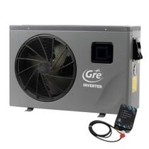Bomba Trocador de Calor para Piscina GRE 7 Inverter 23.884 BTUS Aquecimento Piscinas Até 40.000 Litros