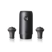 Bomba Wine Saver Vacu Vin Electric com 2 tampas de vácuo