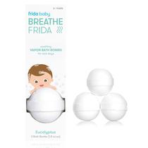 Bombas de banho Frida Baby Natural Vapor 3 unidades para crianças pequenas Bombas de banho Frida Baby Natural Vapor 3 unidades para crianças pequenas