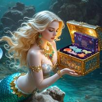 Bombas de Banho IHave - Exploração do Oceano com Sereias Mágicas para Crianças