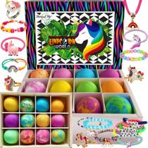 Bombas de Banho Minerais Me California Unicorn - Pacote com 12 Joias Bombas de Banho Minerais Me California Unicorn - Pacote com 12 Joias